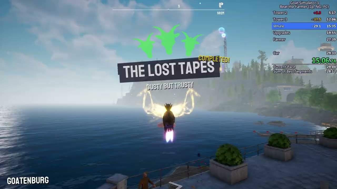 Goat Simulator 3 - Beat the Farmer Speedrun in 29:13 [WR]