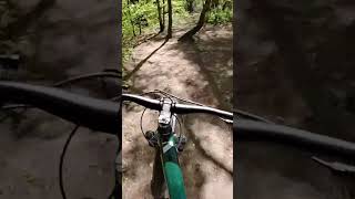 1000m downhill challenge 😬 #mtb #downhill