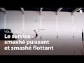 Le service smash puissant et smash flottant  volleyball