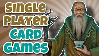 Card Games For Introverts! 🙈 THE BEST Single Player CCG’s!