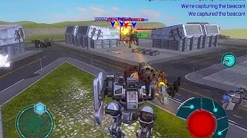 War Robots Beta with new Medium Robot Prototype Dash Ability