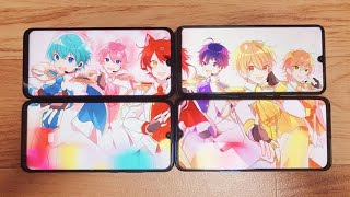 スマホを4台並べて『おかえりらぶっ！』を流してみた結果... #Shorts