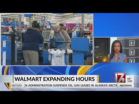 Walmart expanding hours
