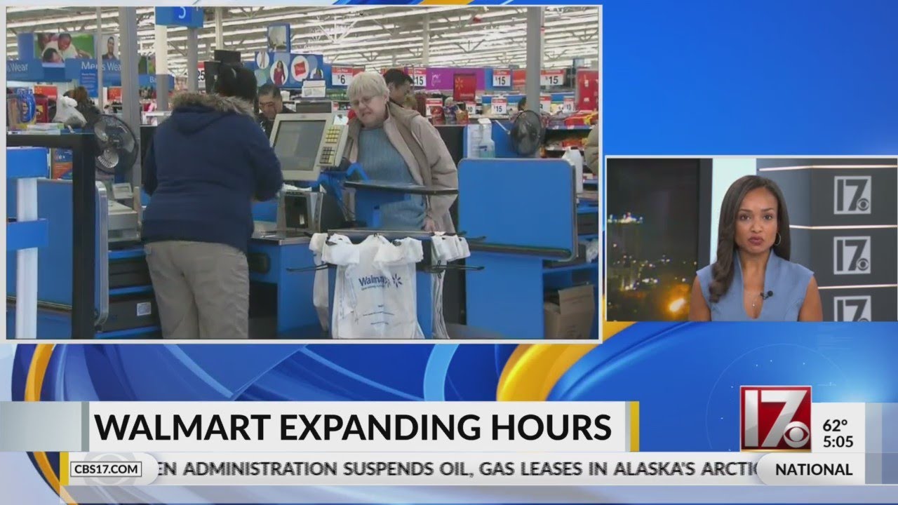 Walmart expanding hours YouTube