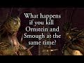 Dark Souls - What happens if you kill Ornstein and Smough at the same time?