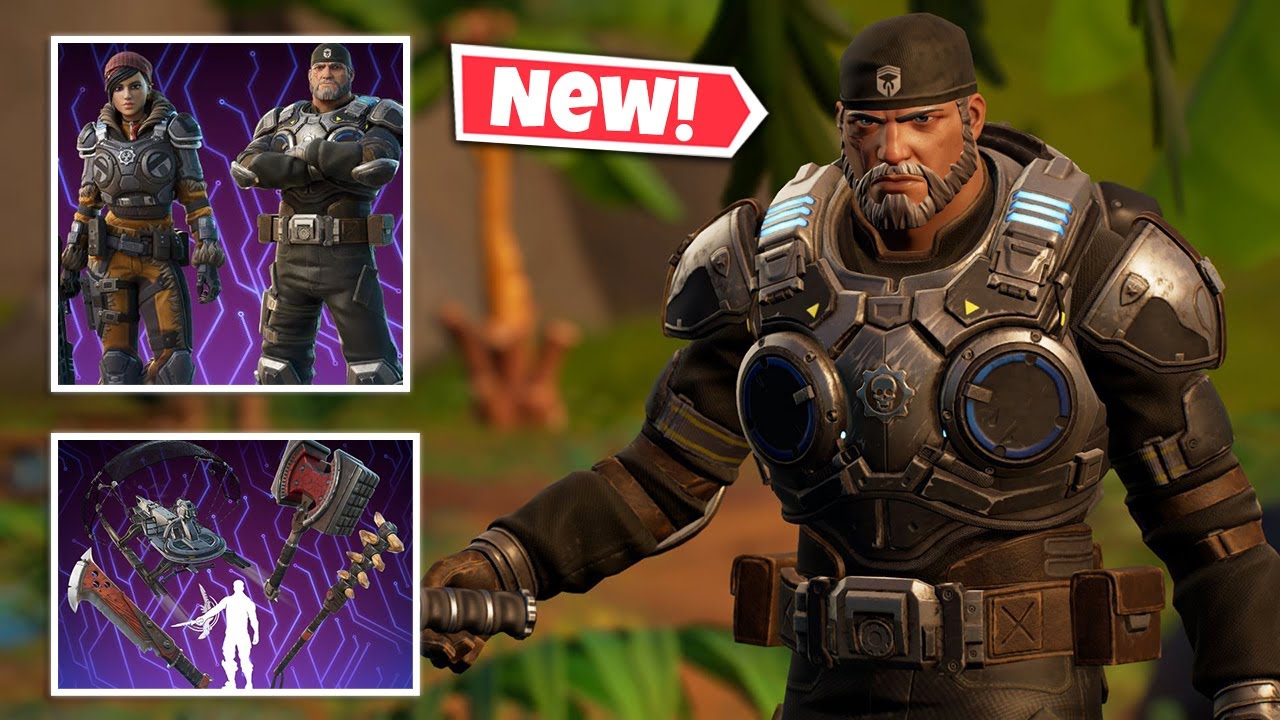 New KAIT & MARCUS Bundle | EMERGENCE GEAR Bundle | Fortnite Battle Royale x GEARS OF WAR