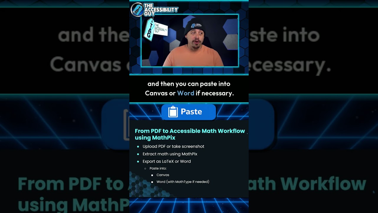 Convert PDF Math to Accessible Math with Mathpix