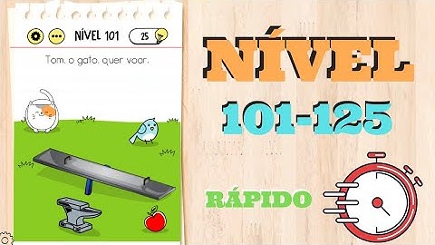 BRAIN TEST: NÍVEIS 101 A 125 RESOLVIDOS!