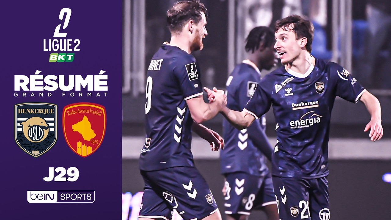Résumé : Rodez ACCROCHE Dunkerque et rêve encore de la LIGUE 1