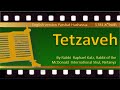Weekly Parsha with Rav Raphael Katz - 5781 Tetzaveh-Purim