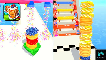 Pancake Run - All Levels Gameplay Android,ios (Levels 17-20)