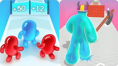 Blob Run 3D Vs Join Blob Clash 3D Max level gameplay