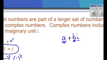 4-8 Part 1 Finding Complex Solutions to Quadratic Equations