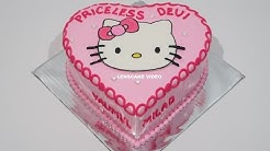 HELLO KITTY CAKE LOVE ! HOW TO MAKE BIRTHDAY CAKE - Durasi: 5.28. 