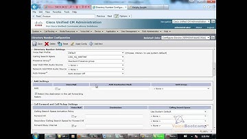 Demo Lab 7 Section 8 1 Voicemail Integration with CUCM