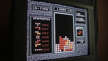 TETRIS NES NTSC lvl 18 max