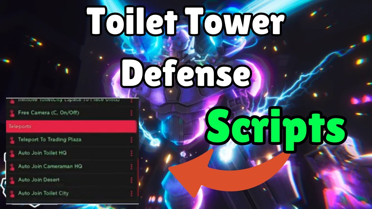 Toilet Tower Defense Script | Auto Farm, Auto Aim, Auto Click & More! 🚀 ...