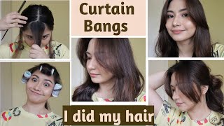 Curtain Bangs at Home | Philippines