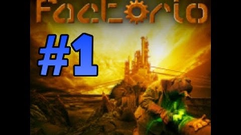 Factorio Lets play | Ep #1 | atomating stuff