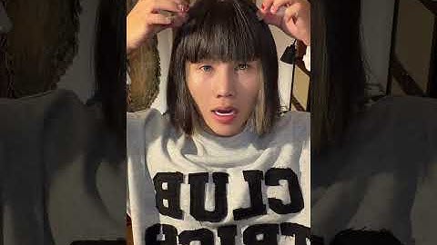 nắp mái che phủ tóc bạc và mái ngố #cutihairstylist #MAKEUPTUANANH #TOCGIAHOATRANG 