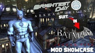 Brightest Day suit in Batman Arkham City ! Skin MOD Showcase (From Arkham Origins Season Pass)