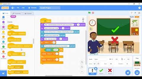 Cara Mudah Membuat Kuis Sederhana dengan Menggunakan Aplikasi Scratch