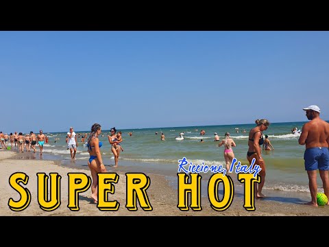 Riccione,  Italy 🇮🇹 A Super Hot Summer Tour