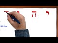 "YHVH" in ancient Hebrew!