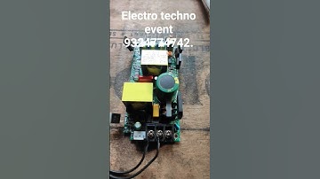 Sharpy power supply repairing tips #electricalguru #electricalcomponent #electrical
