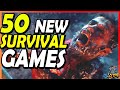 Top 50 new survival  crafting games releasing in 20242025
