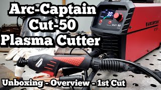 I Bought The ArcCaptain Cut 50 Plasma Cutter And You Should Buy One Too!  Impressive & Cheap