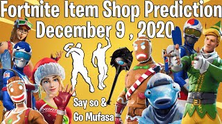 Fortnite Item Shop Prediction December 9th , 2020 | Fortnite Item Shop Prediction 9 December 2020