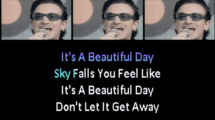U2 - Beautiful Day (LETRA) (Lyrics)