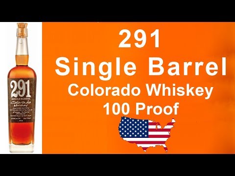 Video: Recenze 291 Single Barrel Colorado Rye Whisky