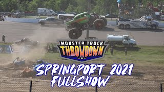 Monster Truck Throwdown Springport 2021  FULL SHOW