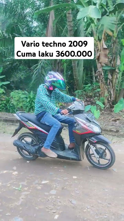 Vario techno 2009 harga terjun bebas