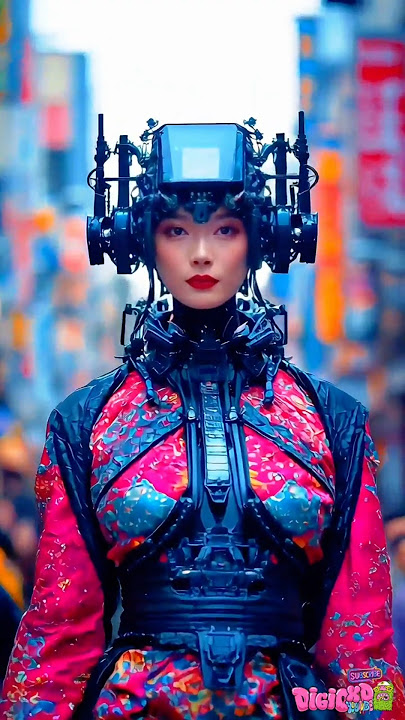 CYBER RUNWAY: Perpaduan High-Fashion dan Teknologi Masa Depan | Peragaan Busana Futuristik