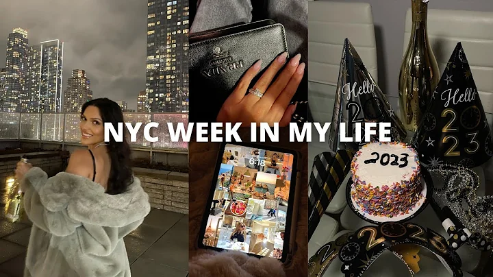NYC WEEK IN MY LIFE: my vision board, new years ev...