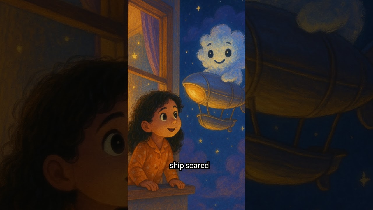 Bedtime Story for Kids 🌙 Maria’s Magical Cloud Adventure 
