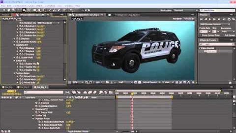 Simple Car Rigging Tutorial for Element 3D SD clip4