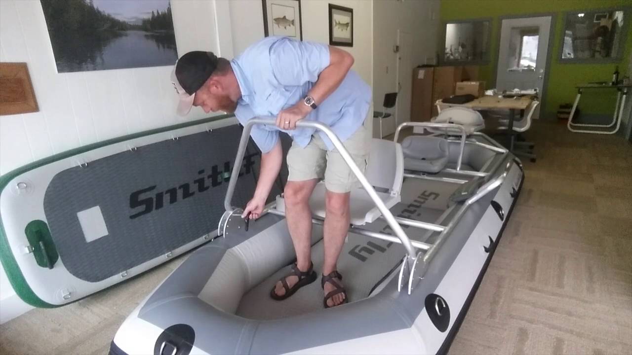 SmithFly Big Shoals Raft - Casting Brace Demo 