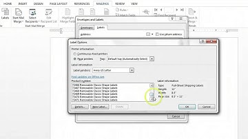 How to Download Avery Dennison Labels Into Microsoft Word : Microsoft Office Help