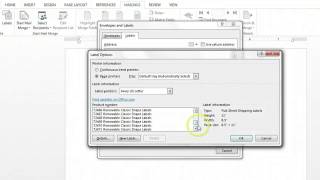 How to Download Avery Dennison Labels Into Microsoft Word : Microsoft Office Help