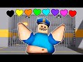 Roblox barry prison run but custom heart powers