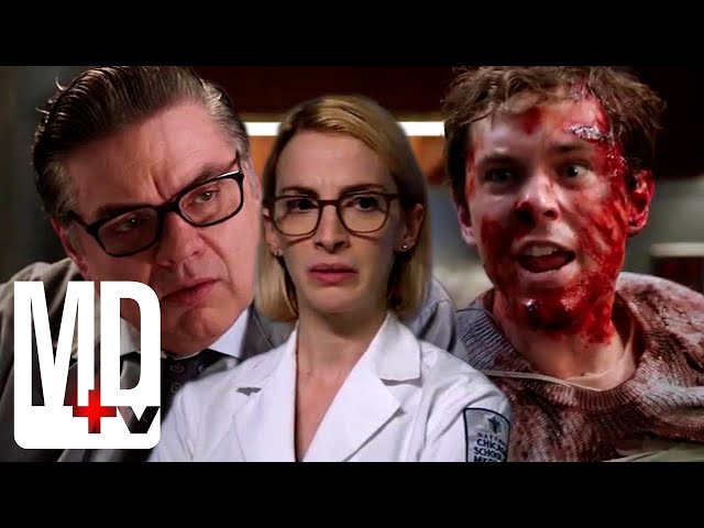 Angry Misogynist Attacks a Hospital | Chicago Med | MD TV class=