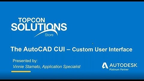 Managing and Customizing the AutoCAD workspace