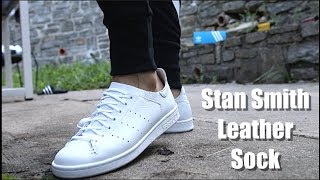 Adidas Stan Smith Leather Sock Unboxing & Review Premium Raw