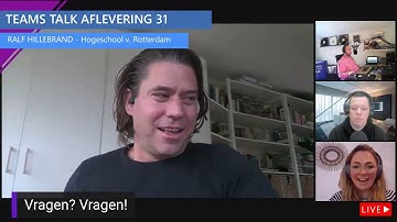 Teams Talk Hybride, blended, online of simultaan onderwijs??