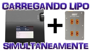 Como Carregar Baterias Lipo Simultaneamente - Placa De Carregamento Paralelo
