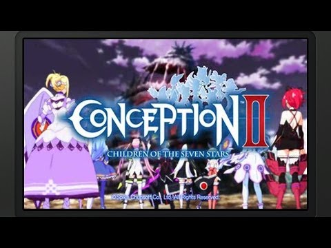 Conception II: Children of the Seven Stars - Prologue & Chapter 1 Playthrough (1/3) [3DS]